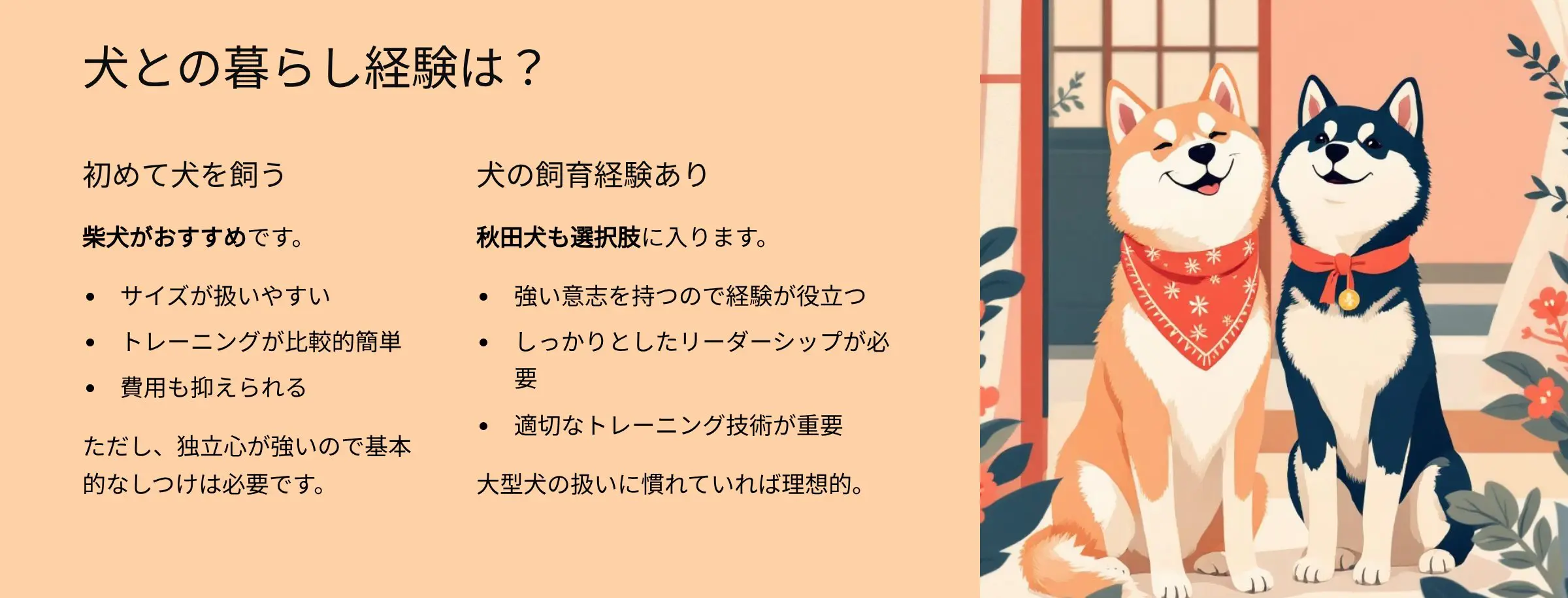 秋田犬と柴犬の違いがまる分かり！特徴・飼い方・会える場所まで徹底ガイド – 大型犬のための情報メディアBIG DOG LUCK ビッグドッグラック