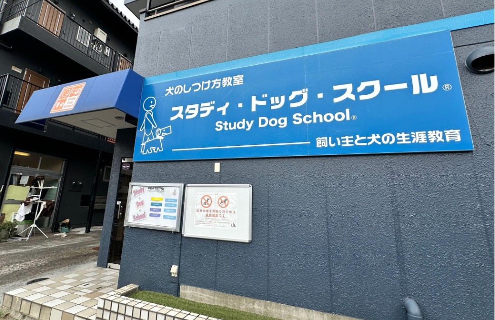 スタディ・ドッグ・スクールの看板
